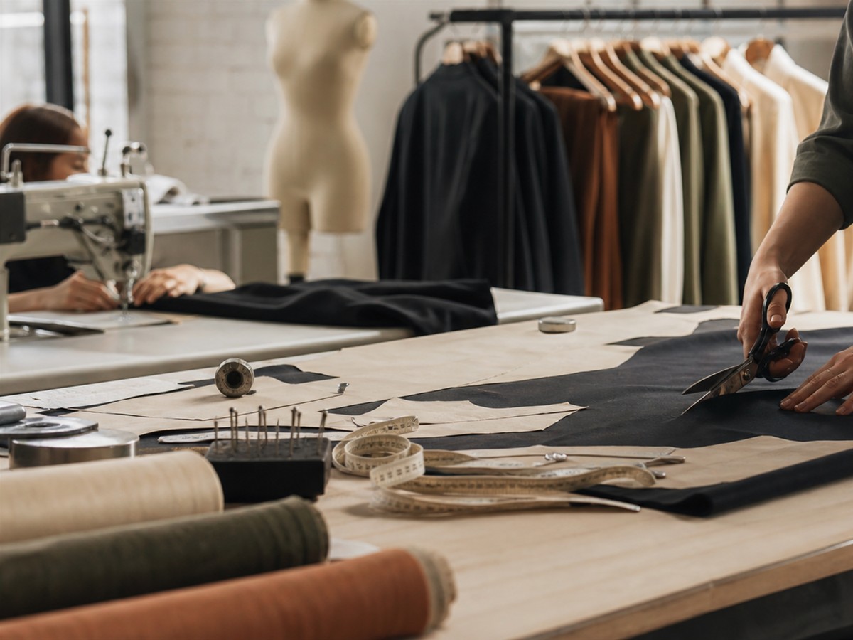 Garment seam and finishing details